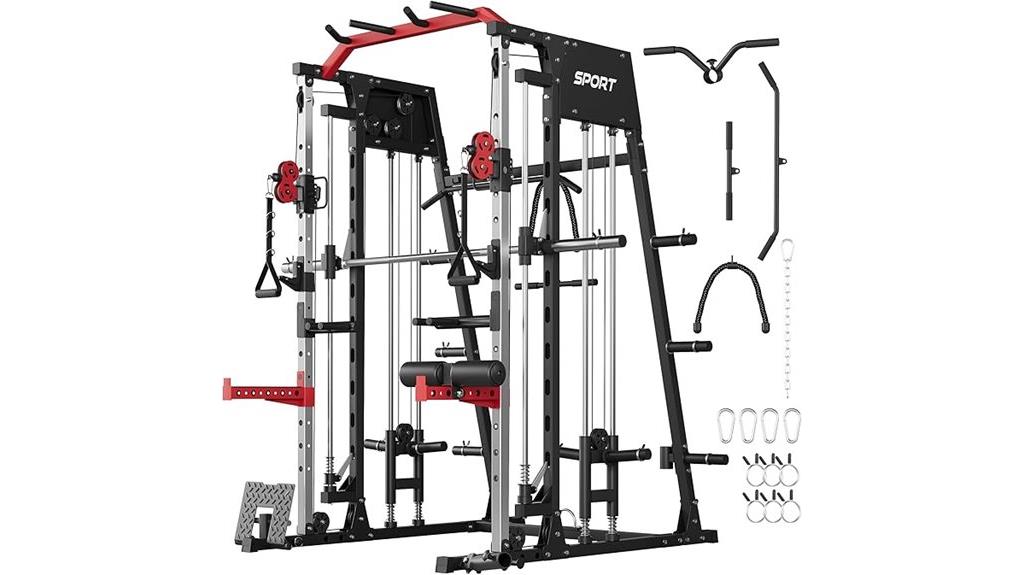 home gym cable crossover