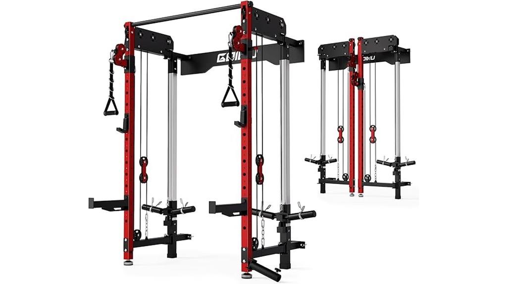 home gym squat rack