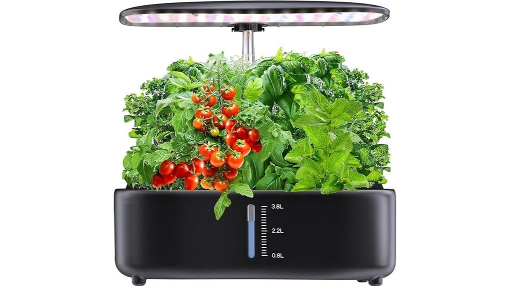hydroponic kit with led