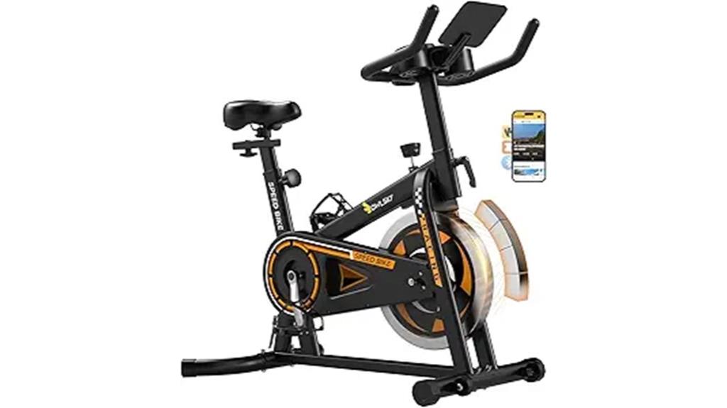indoor cycling bike with app