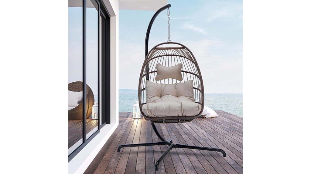 indoor outdoor egg swing