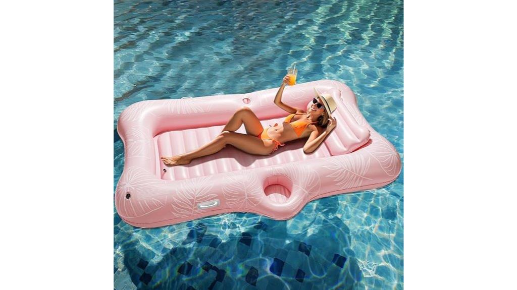 inflatable adult pool float