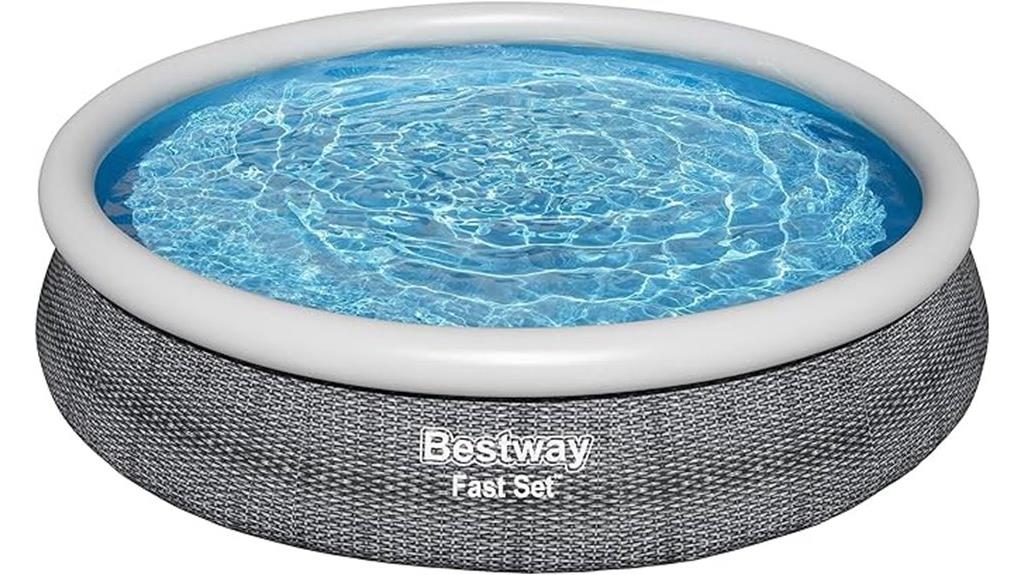 inflatable pool set