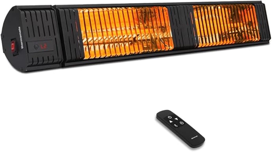 infrared electric patio heater