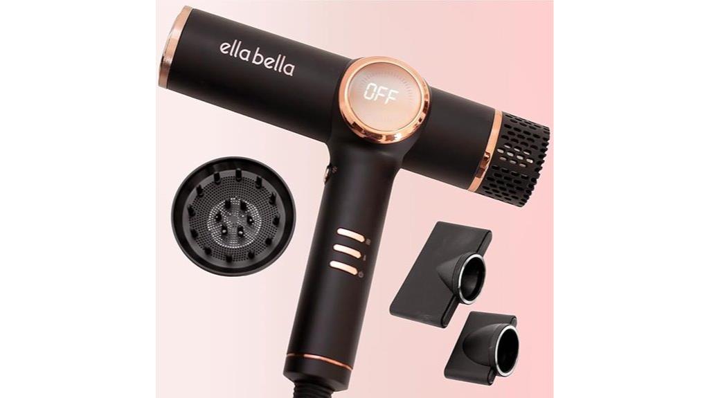 ionic hair dryer with diffuser