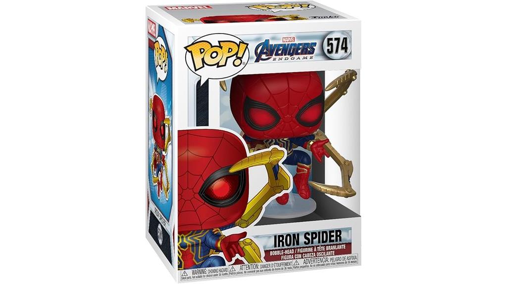 iron spider marvel figure