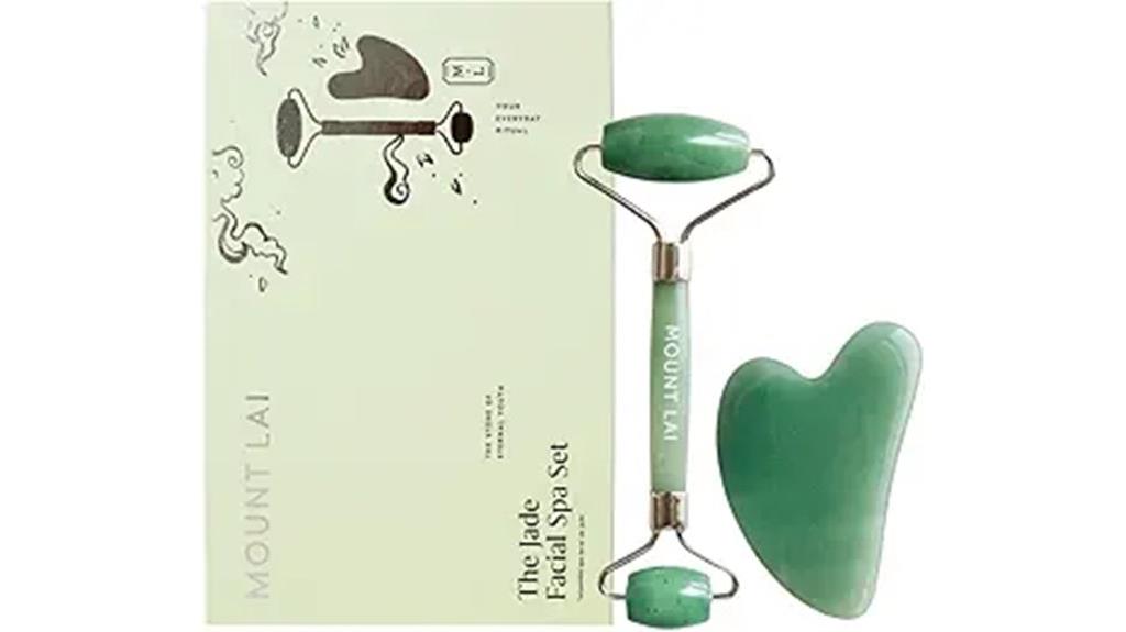 jade gua sha facial set
