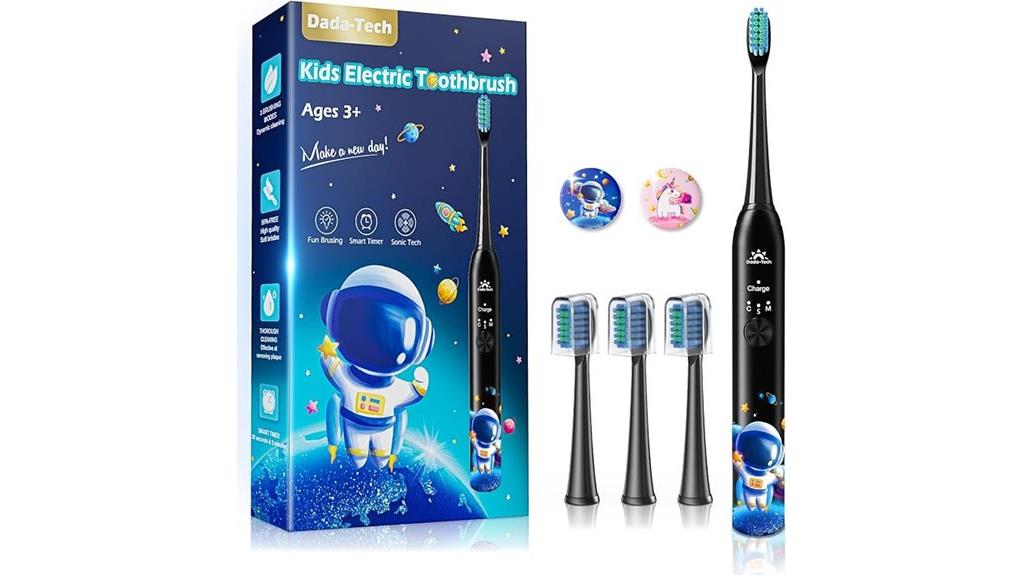 kids rechargeable sonic toothbrush