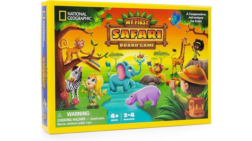 kids safari board game
