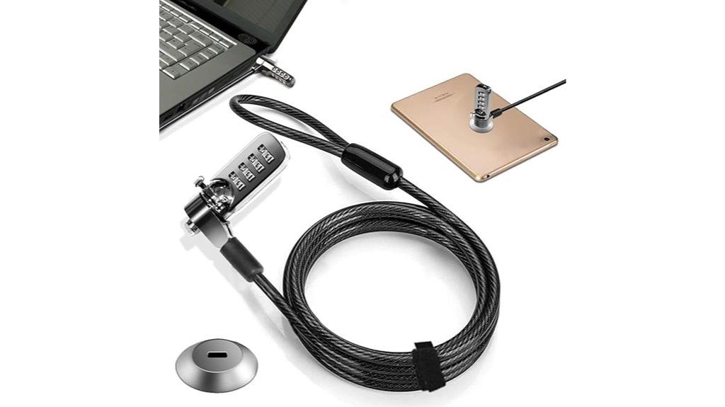 laptop security cable lock