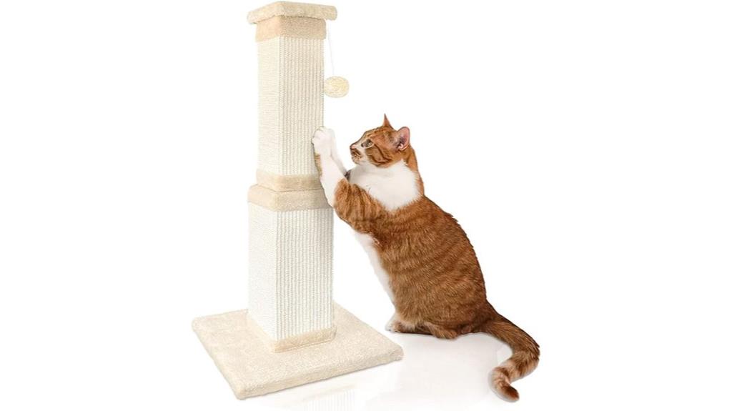 large cat scratching post
