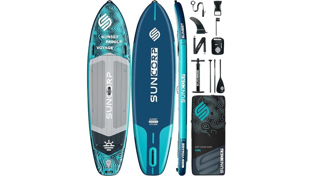 large inflatable paddle board
