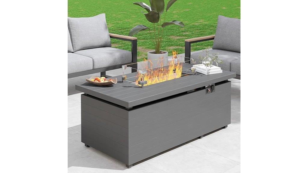 large outdoor fire pit