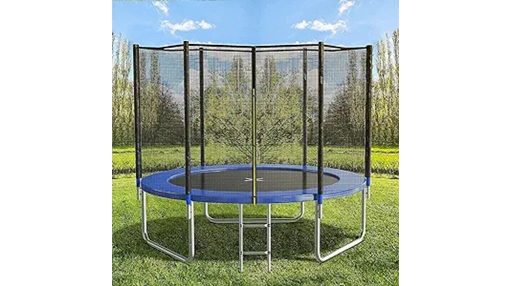 large outdoor trampoline set