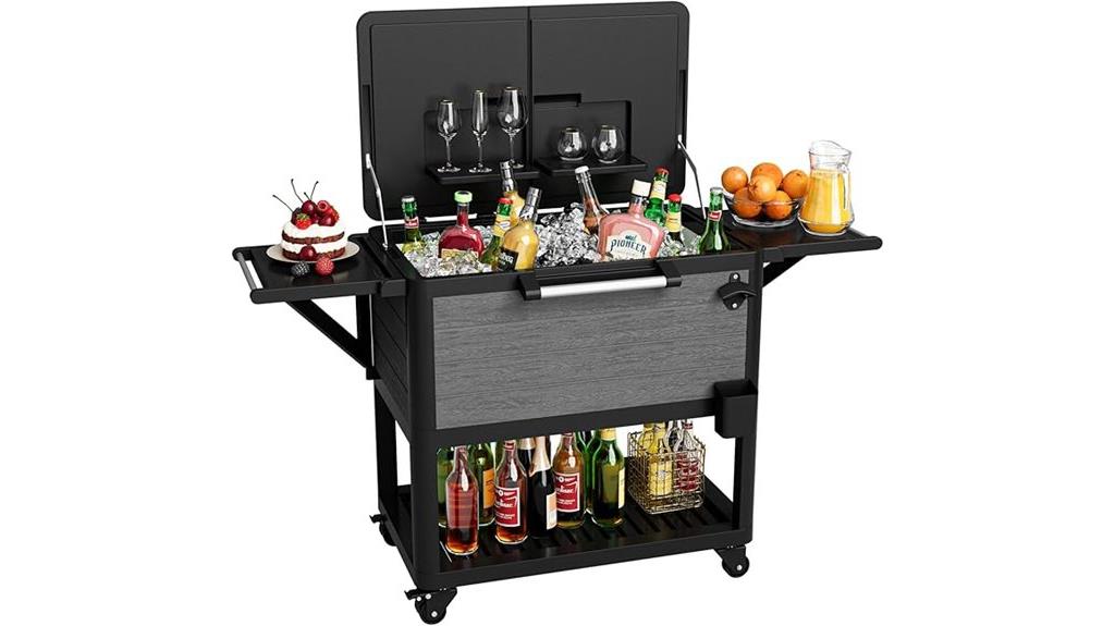 large portable ice chest