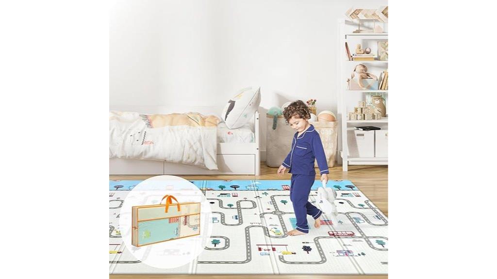 large waterproof non toxic playmat