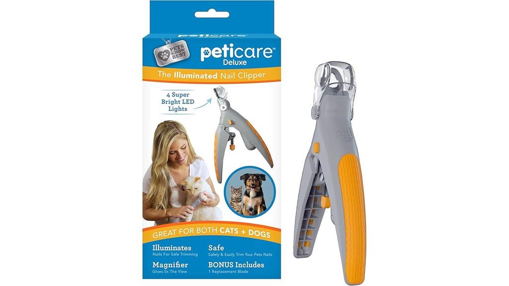 led pet nail clipper