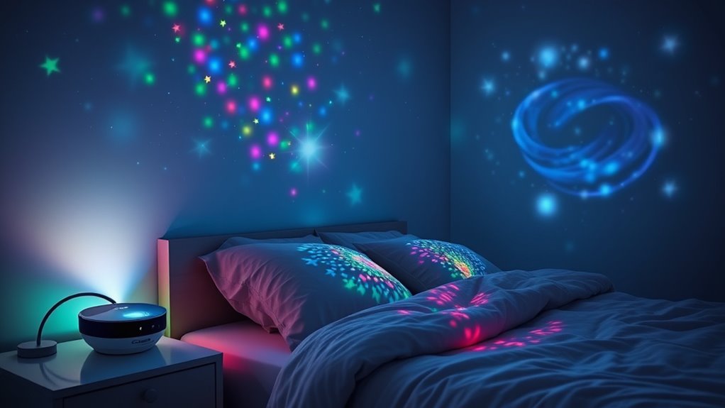 lighting projection safety features