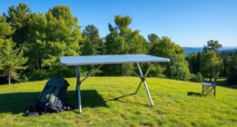 lightweight portable outdoor tables