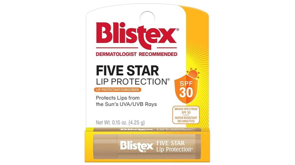 lip balm spf 30
