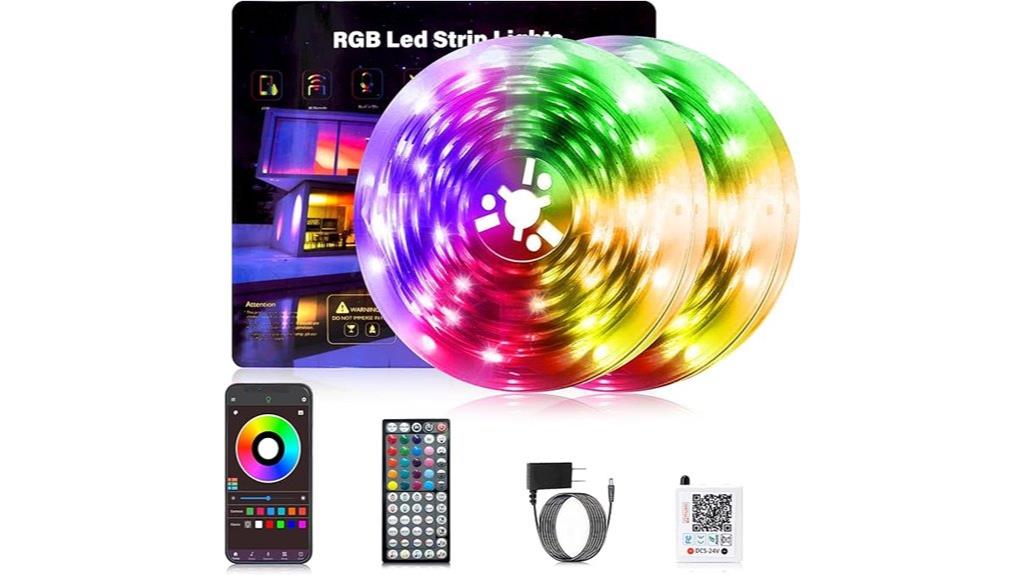 long rgb bedroom led