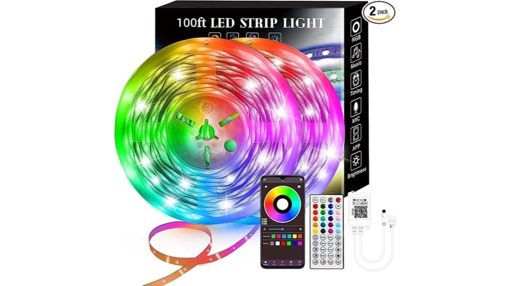 long rgb led light strip