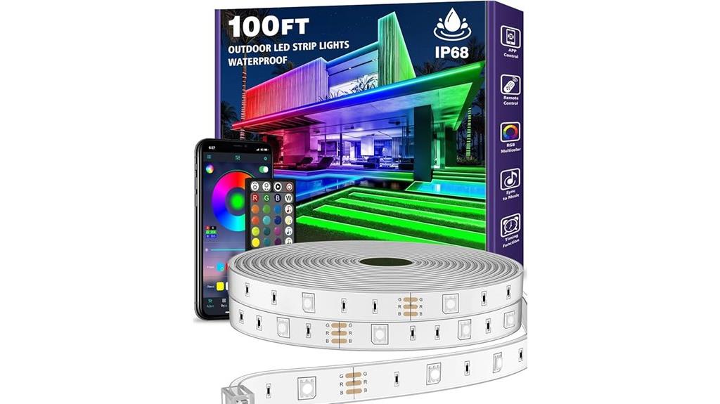 long waterproof led strips
