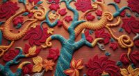 luxury artful silk carpets
