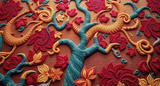 luxury artful silk carpets