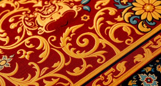 luxury custom silk carpet