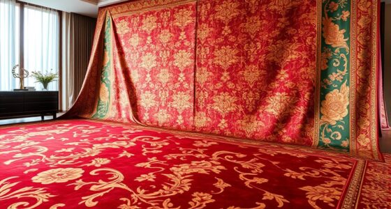 luxury oversized silk carpets