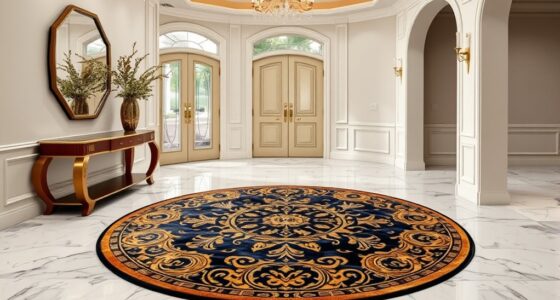 luxury yilong foyer rugs