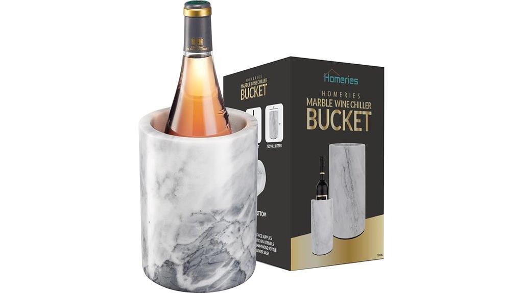marble wine chiller