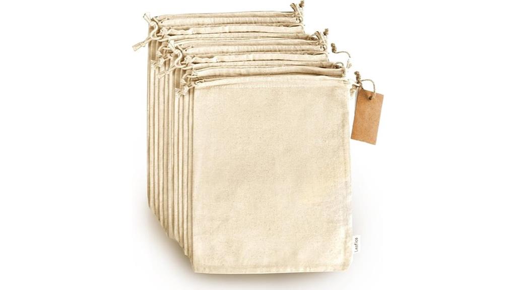 medium organic cotton bags