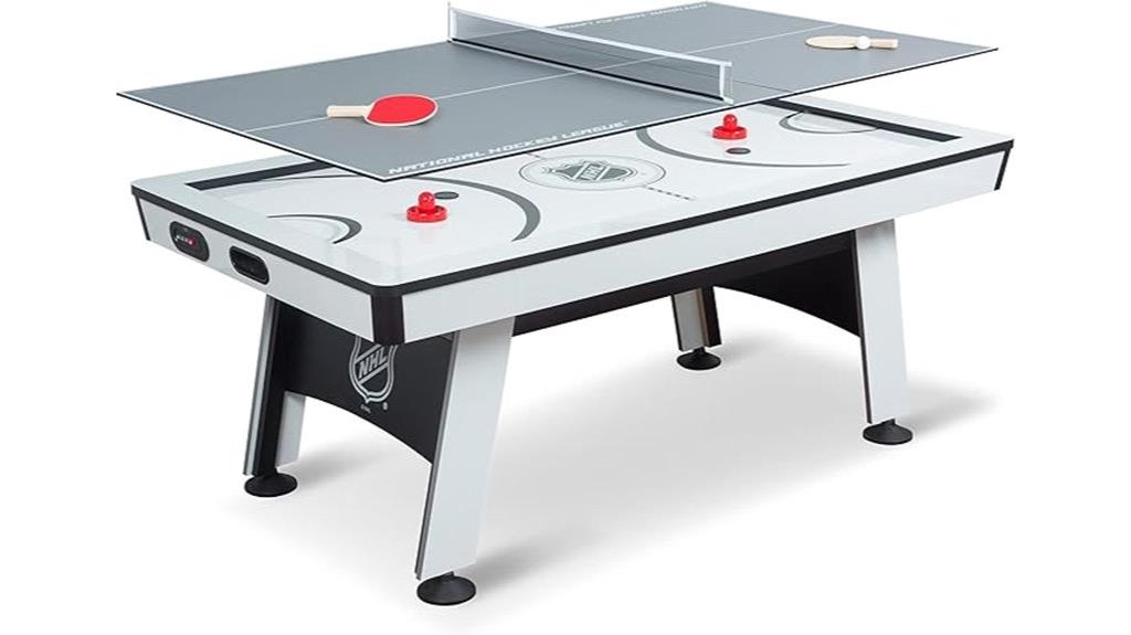 multi game table with air hockey