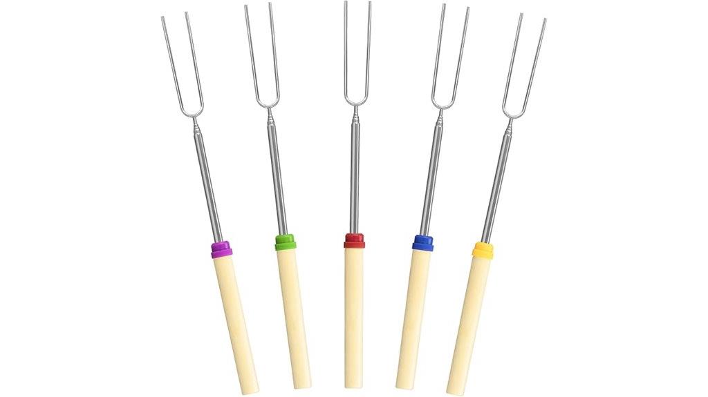multiple pack marshmallow roasting sticks
