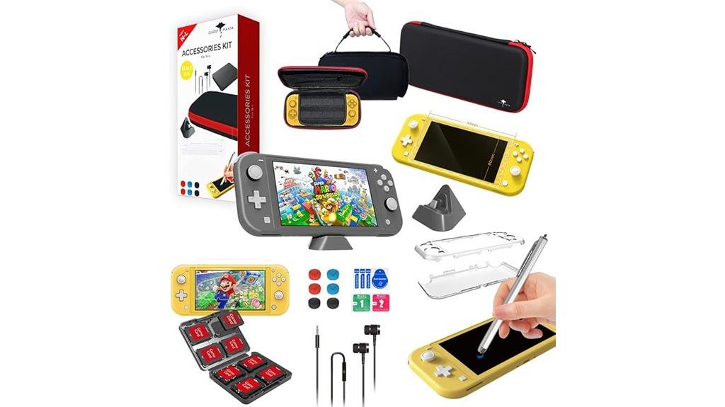 nintendo switch lite accessory set