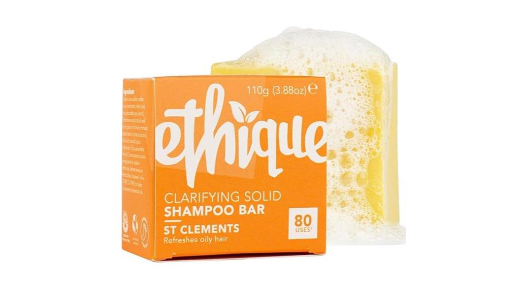 oily hair shampoo bar