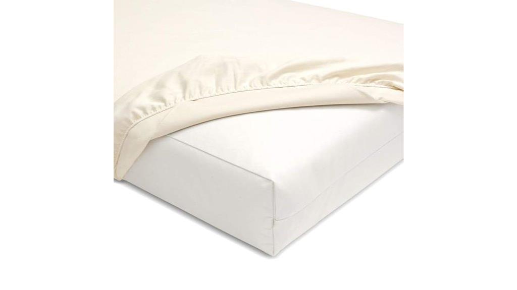 organic waterproof crib pad