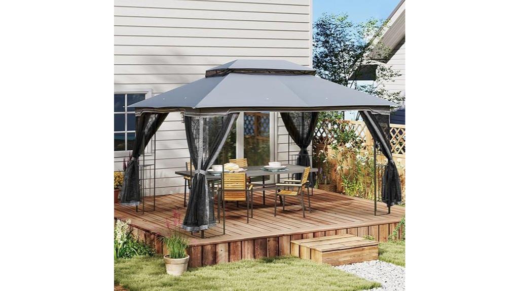 outdoor 10x13 gazebo