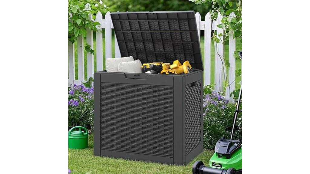 outdoor 31 gallon storage box
