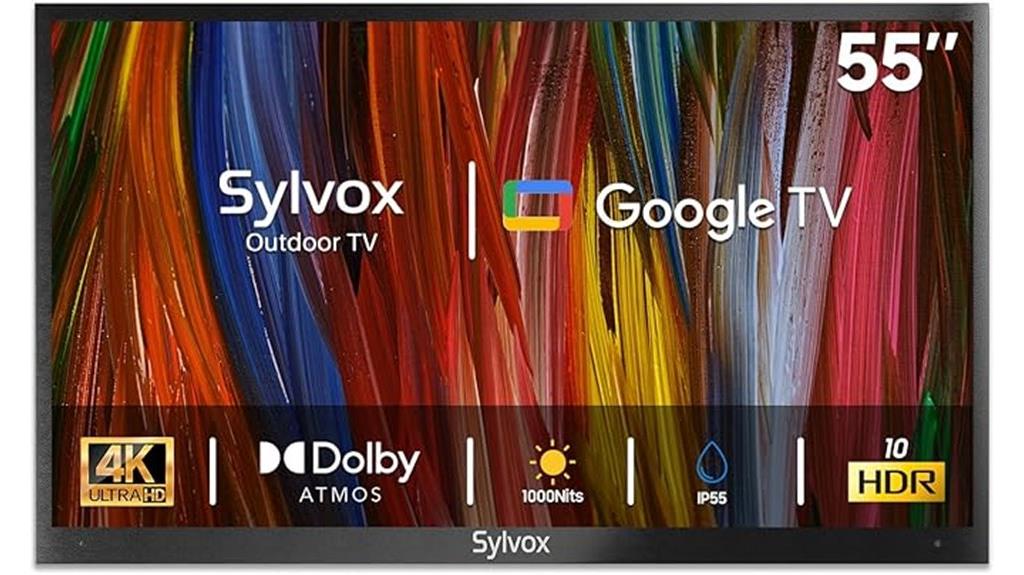 outdoor 55 inch 4k smart