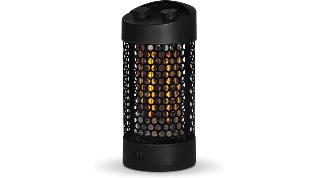 outdoor heater with oscillation