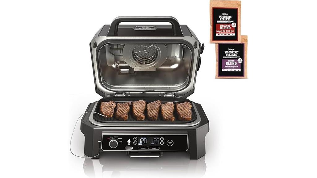 outdoor ninja grill smoker
