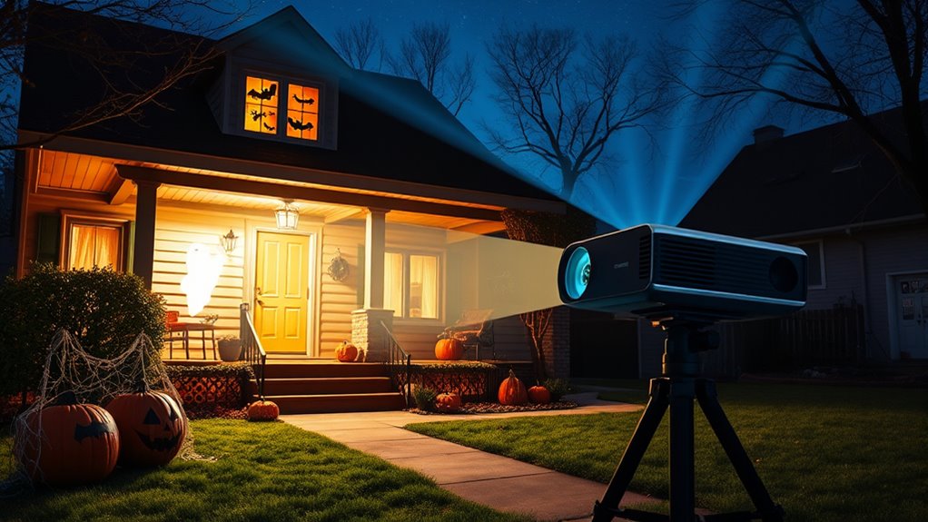 outdoor projection quality factors