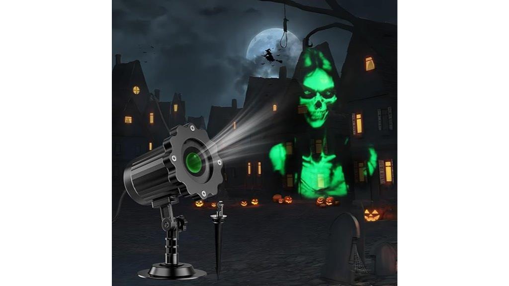 outdoor skull ghost lights
