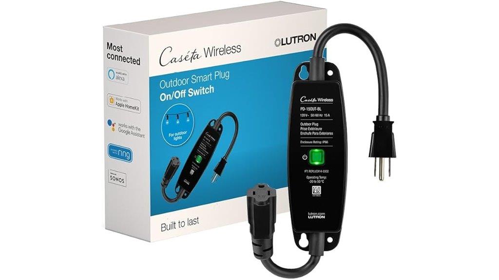outdoor smart plug control