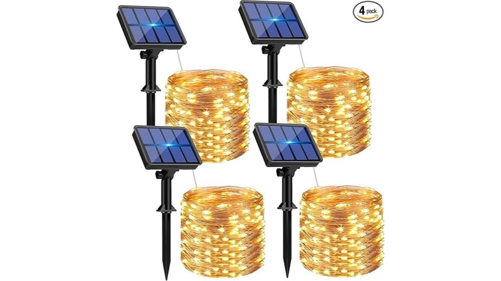 outdoor solar fairy lights