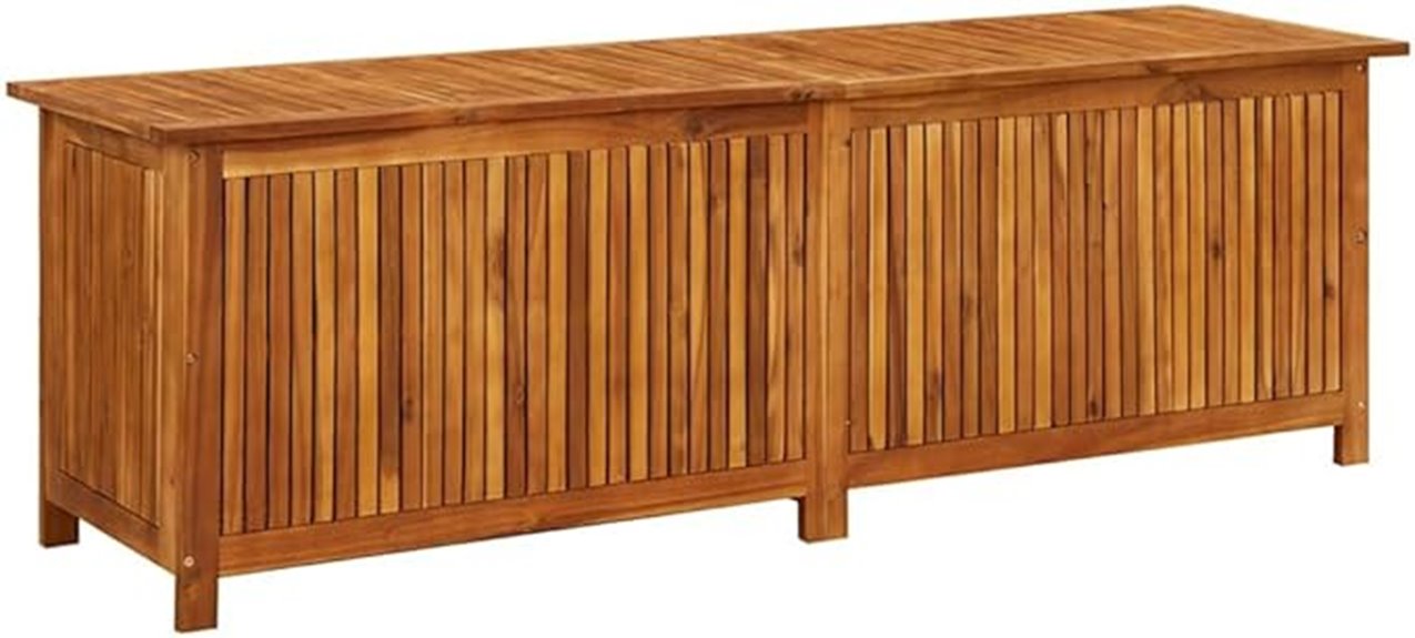 outdoor storage box features