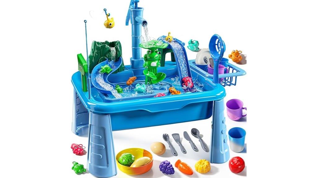 outdoor water play sink